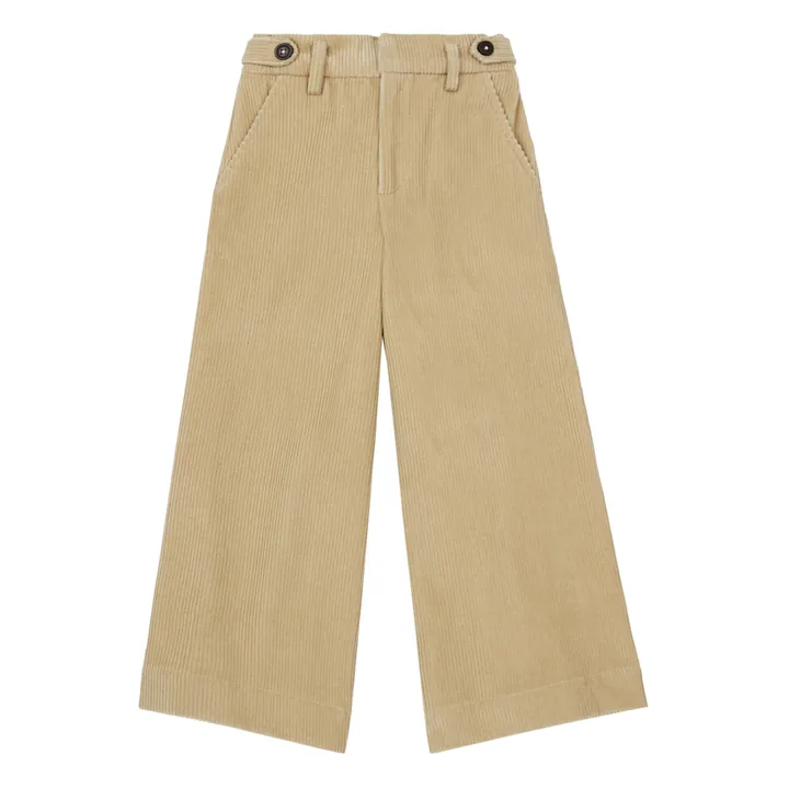 Tobasco Corduroy Trousers | Beige- Product image n°0