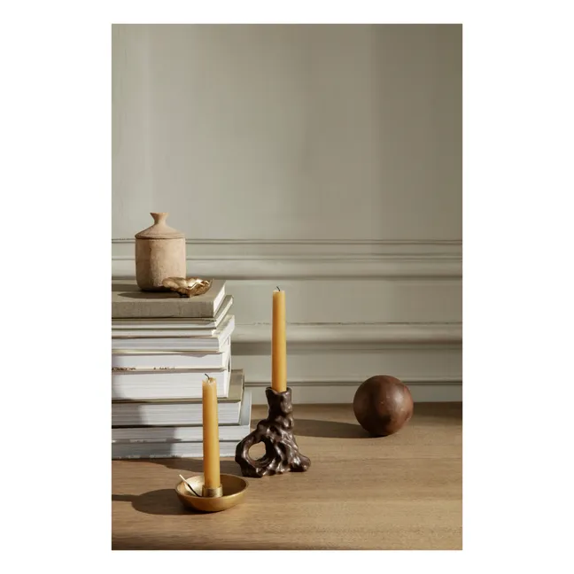Dipped Candles - Set of 2 | Straw Yellow
