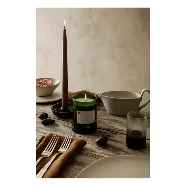 Dipped Candles - Set of 2 | Brown