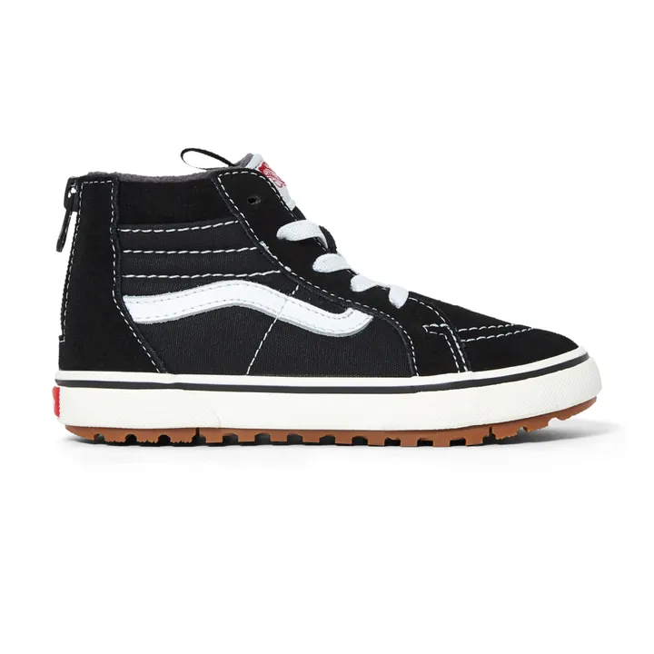 Zapatillas altas SK8-Hi Zip con suela de goma | Negro- Imagen del producto n°0