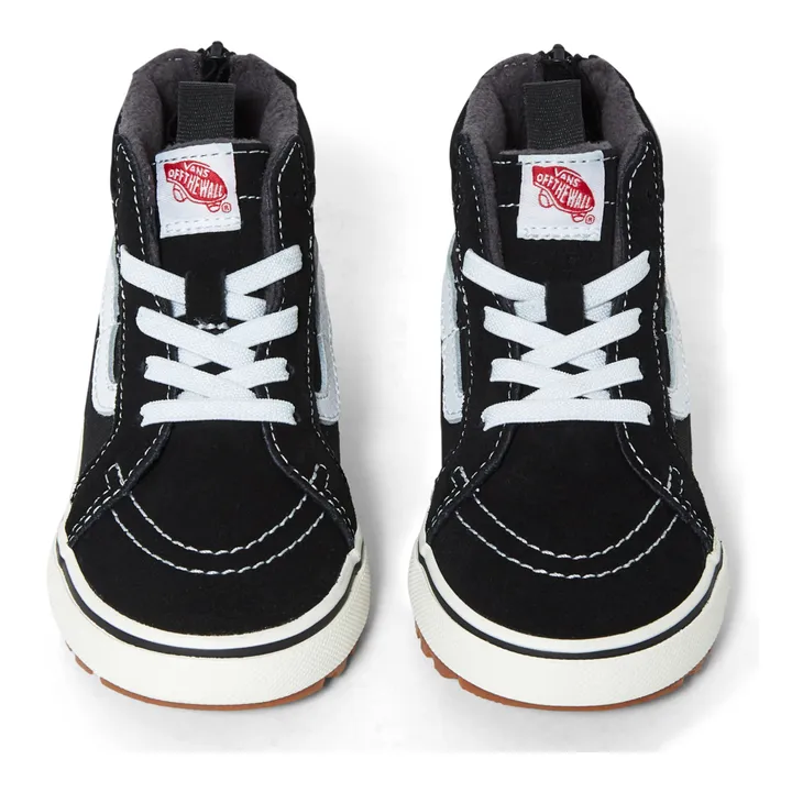 Zapatillas altas SK8-Hi Zip con suela de goma | Negro- Imagen del producto n°3
