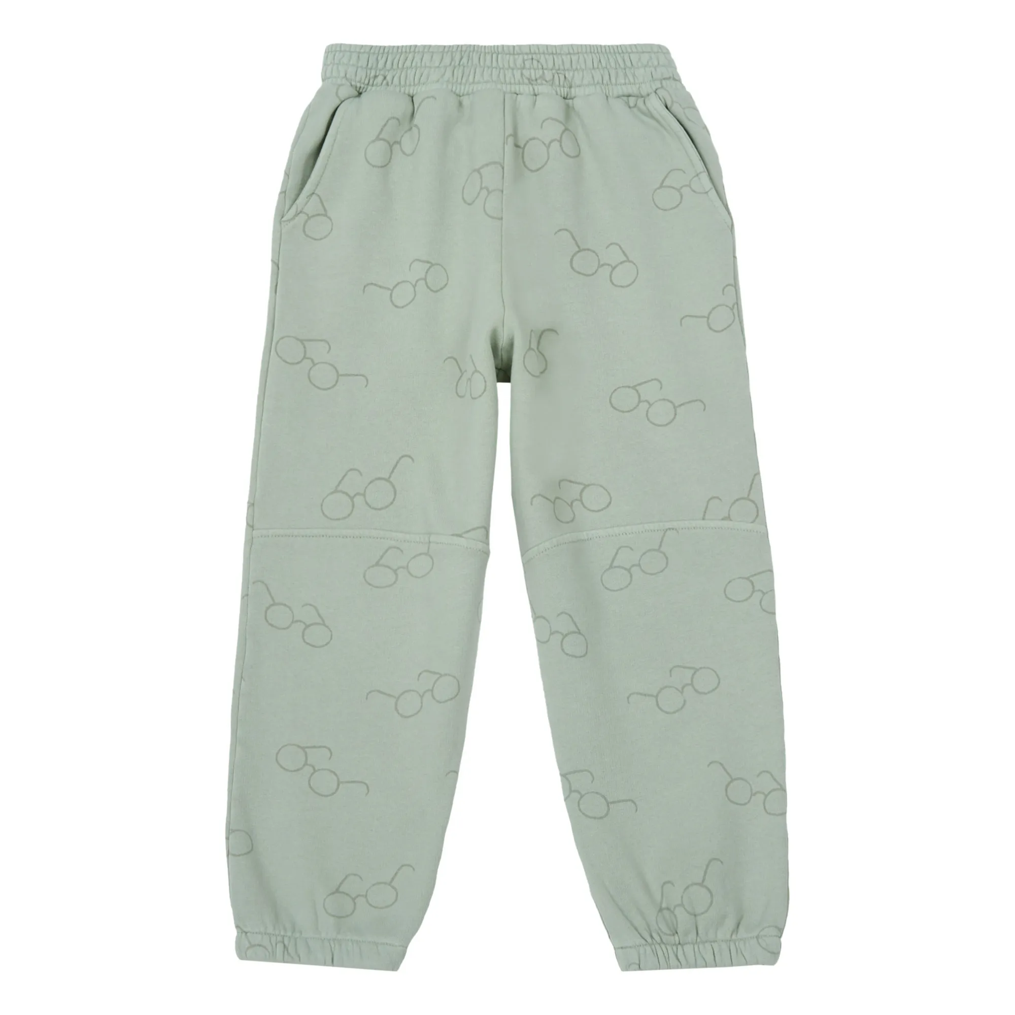 Jellymade Green Water Lion Organic Cotton Joggers