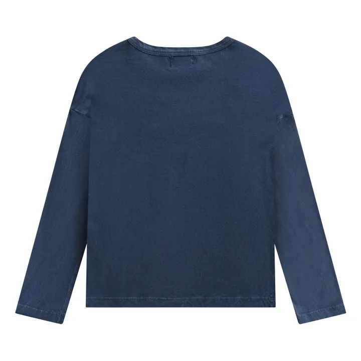 Organic Cotton- T-shirt - Fun Capsule  | Midnight blue- Product image n°6