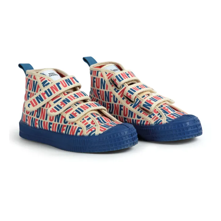 Velcro Sneakers - Fun Capsule  | Blue- Product image n°4