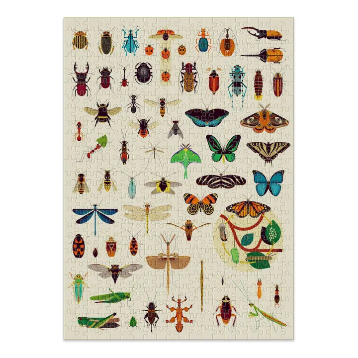 Puzzle Insectes - 500 pièces- Image produit n°1