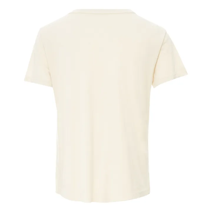 T-shirt, modello: Toro Star, in cotone bio | Blanc/Écru- Immagine del prodotto n°6