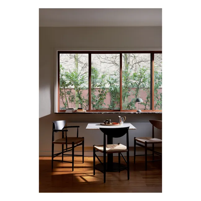 HM3 Drawn Wooden Chair | Black Oak