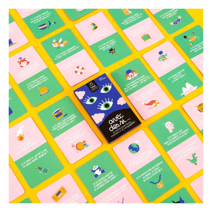 Juego de cartas - Avec des si… (¿Qué harías si…?)- Imagen del producto n°2