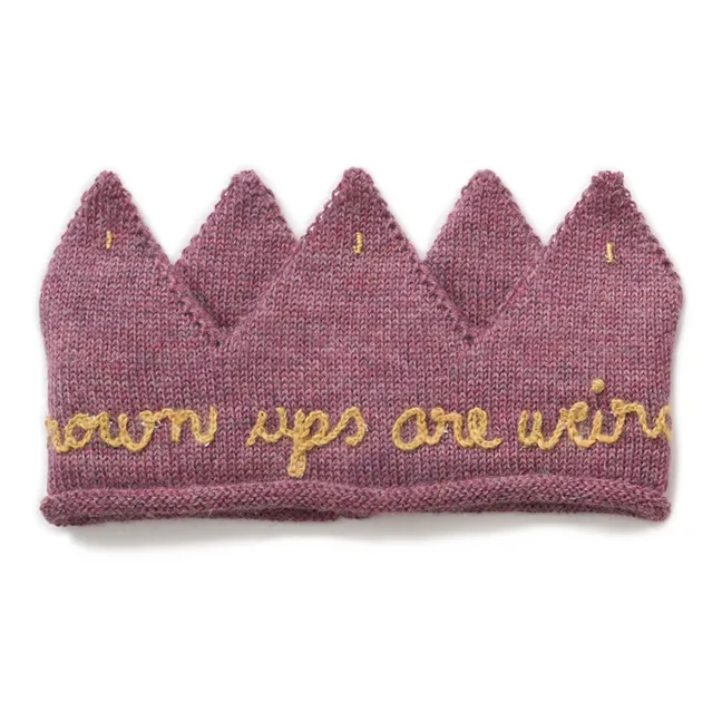 Corona, modello: Grown ups are weird, in alpaca | Malva