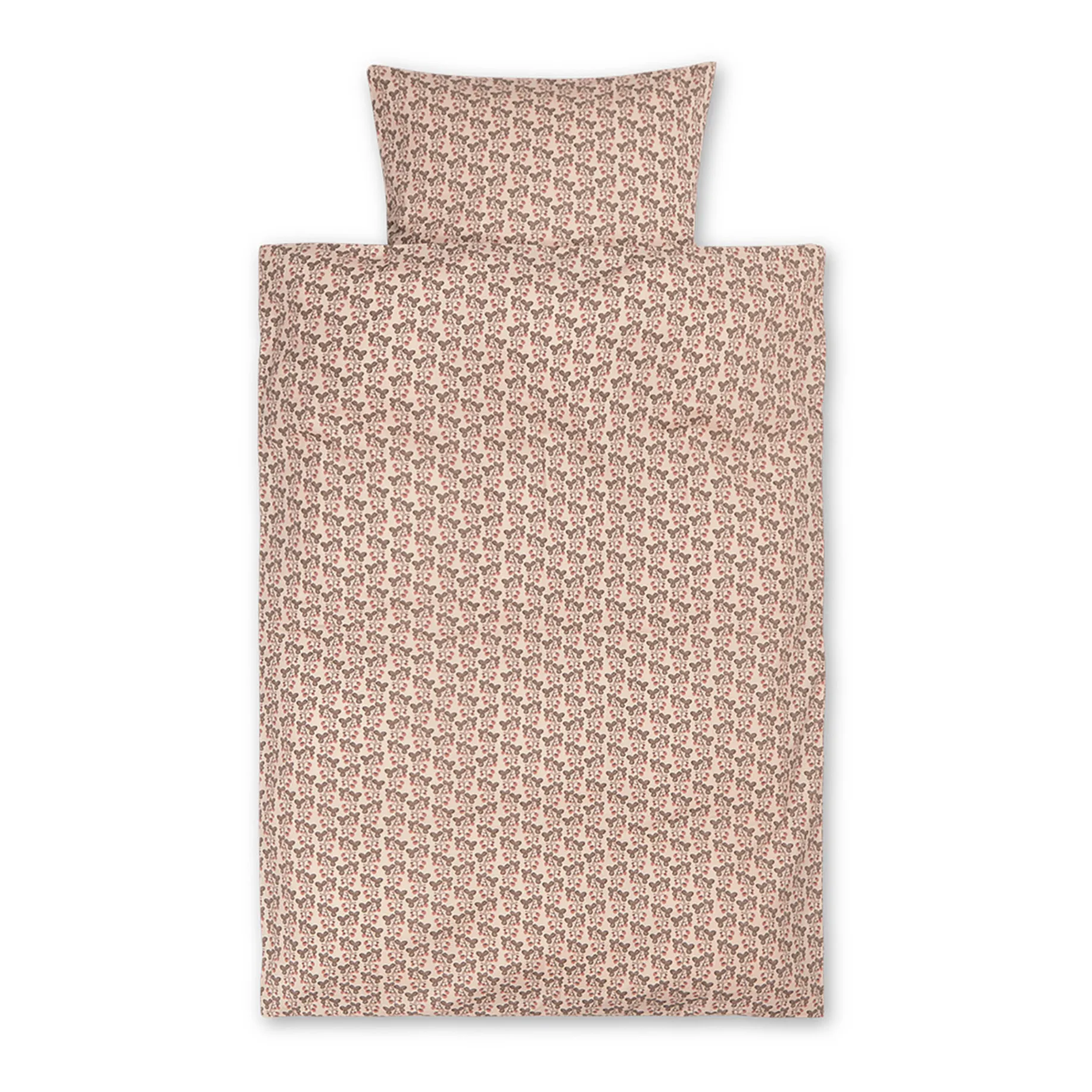 Ferm Living Kids Multicoloured Strawberry Bed Linen Set
