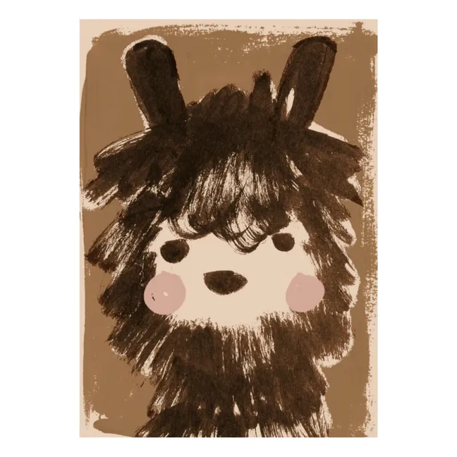 Poster grande, modello: Alpaca