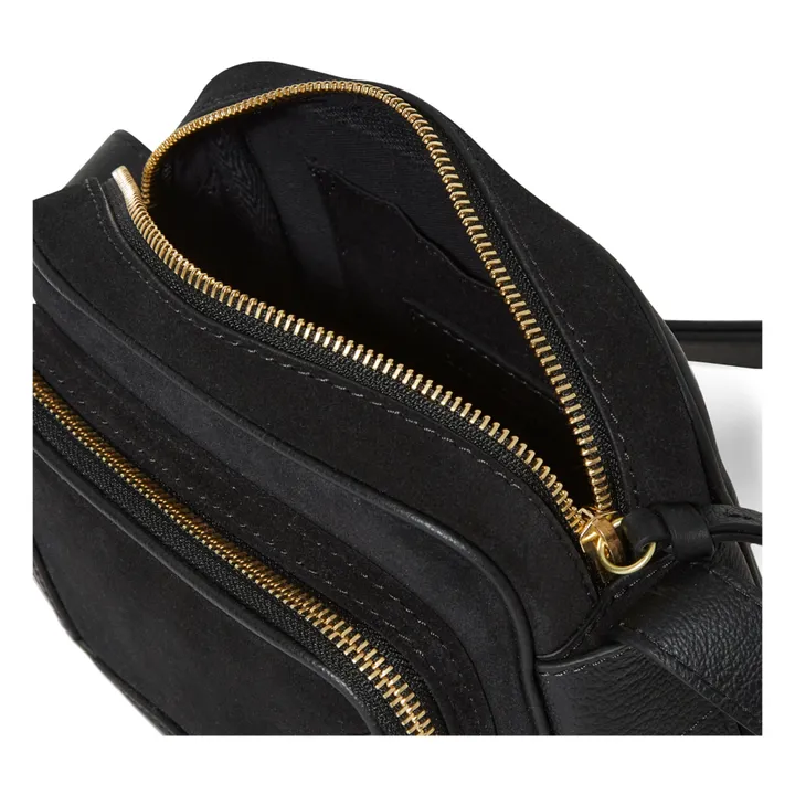Bolsa de cuero Hana | Negro- Imagen del producto n°3
