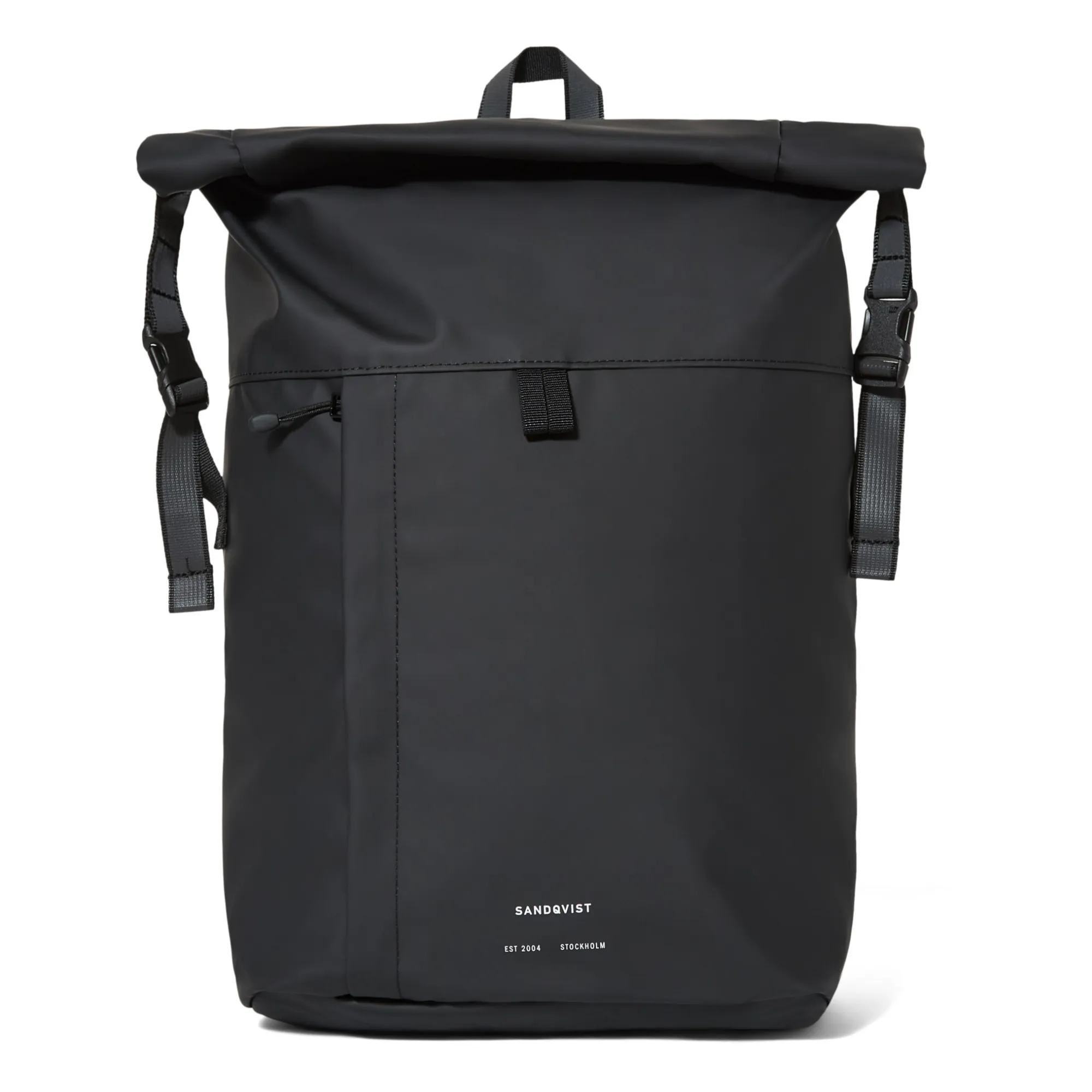 Sandqvist Black Konrad Waterproof Backpack