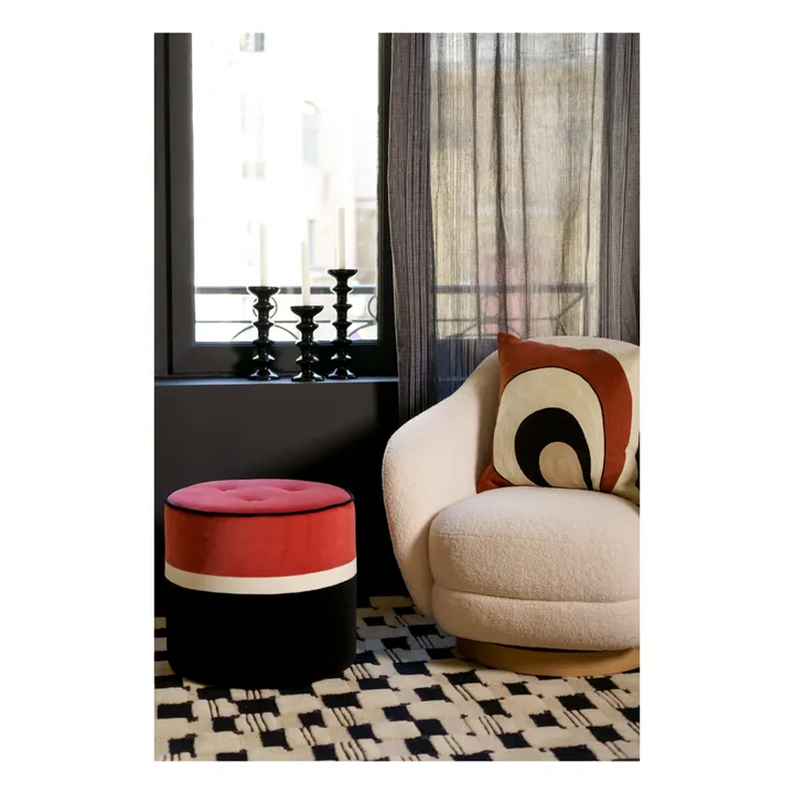 Cuscino Paon | Terracotta- Immagine del prodotto n°1