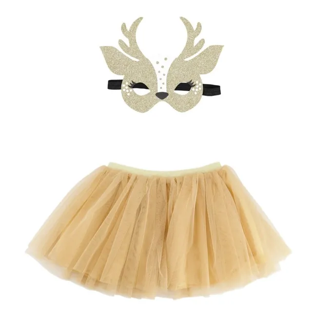 Set de disfraz de ciervo encantado Obi Obi x Smallable | Beige