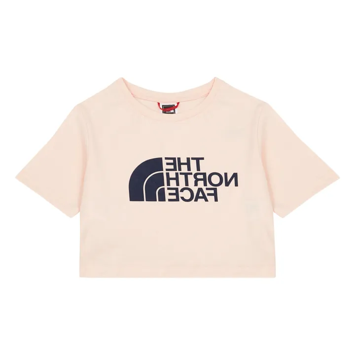 Easy Cropped T-shirt  | Beige- Product image n°0