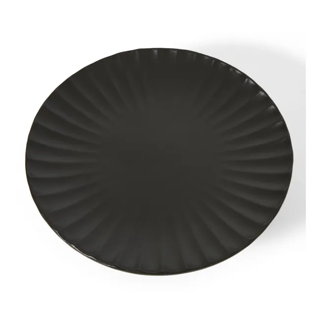 Sergio Herman Inku Stoneware Platter | Black