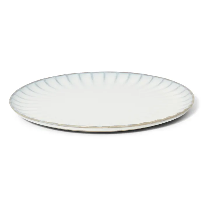 Assiette Inku en grès - Sergio Herman | Blanc- Image produit n°0