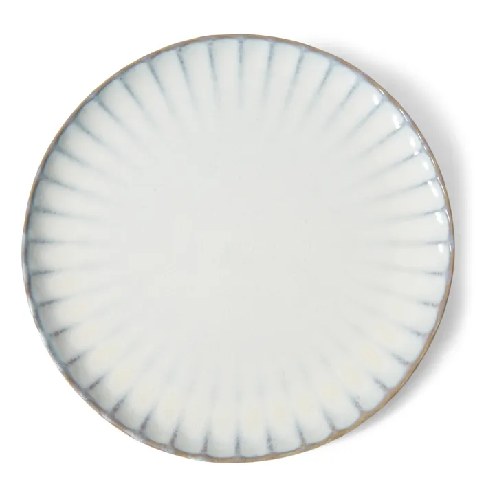Assiette Inku en grès - Sergio Herman | Blanc- Image produit n°2