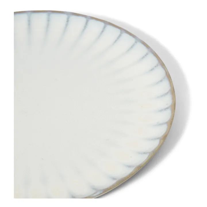 Assiette Inku en grès - Sergio Herman | Blanc- Image produit n°3