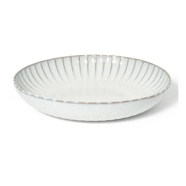 Sergio Herman Inku Stoneware Salad Bowl | White