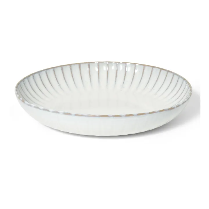 Sergio Herman Inku Stoneware Salad Bowl | White- Product image n°0