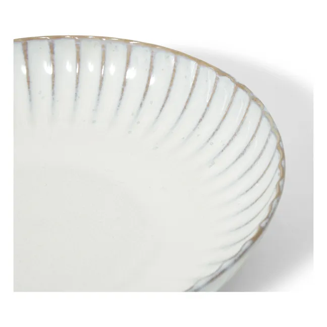Sergio Herman Inku Stoneware Salad Bowl | White
