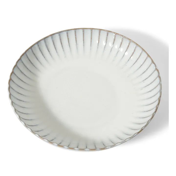 Sergio Herman Inku Stoneware Salad Bowl | White- Product image n°2