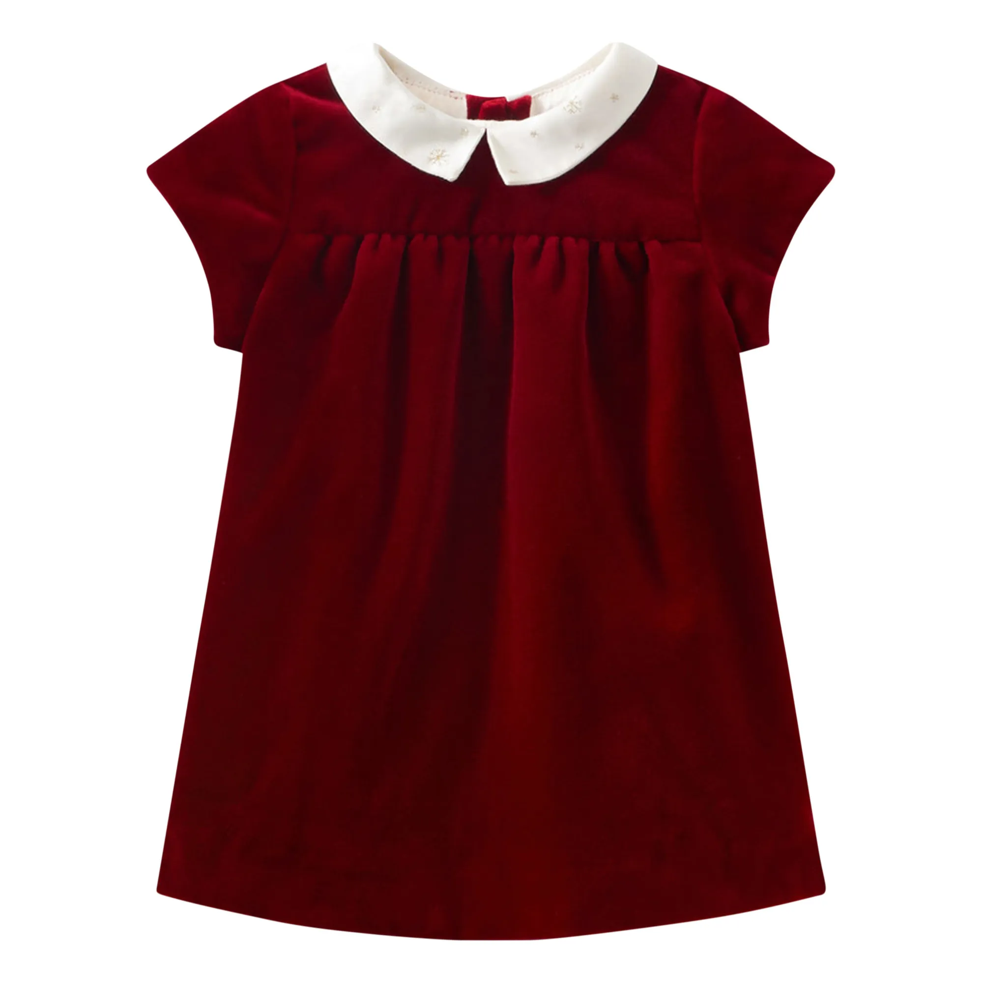 bonpoint red velvet dress Jealyn velvet dress in black - Bonpoint