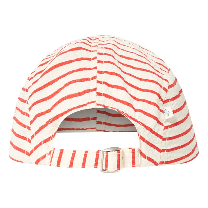 Regular Striped Cap  | Red- Product image n°2