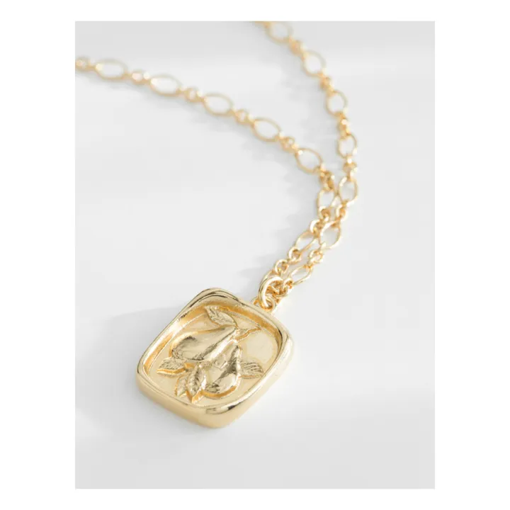 Pendentif Georgia | Doré- Image produit n°2