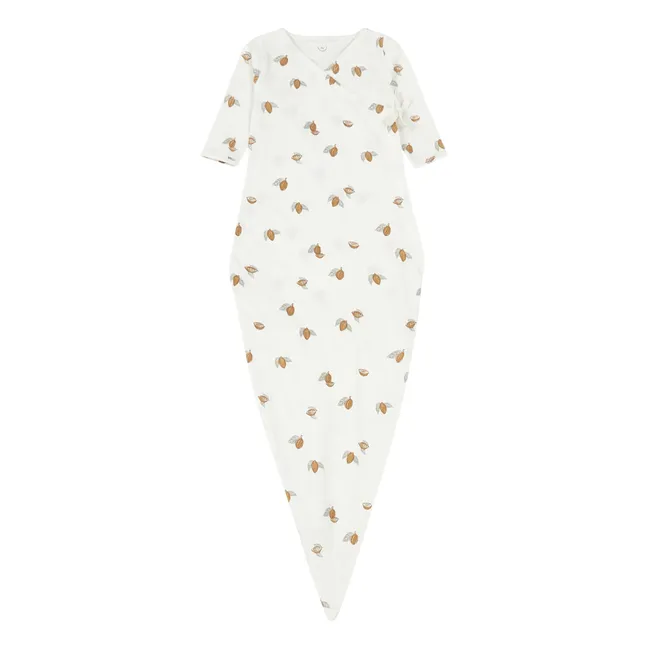 Tonka Organic Cotton Sleep Cardigan | Cream