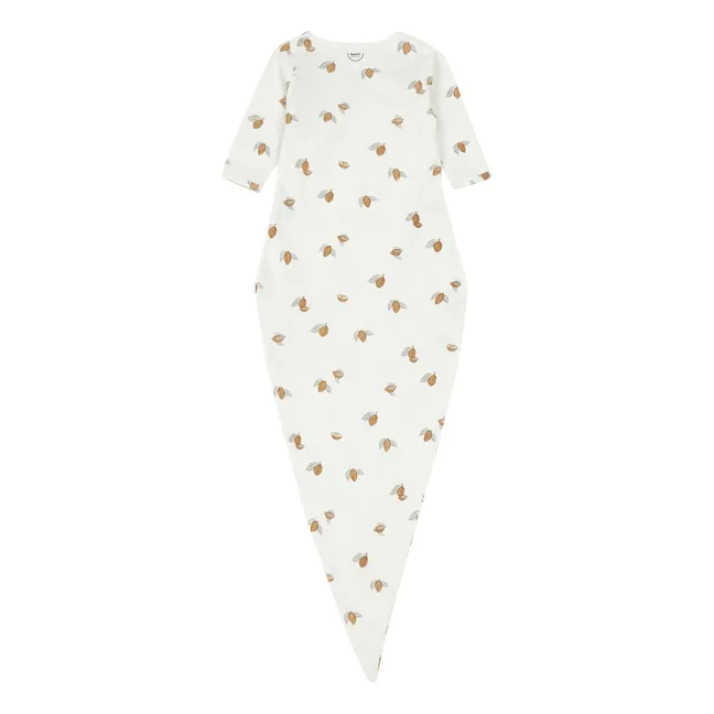 Tonka Organic Cotton Sleep Cardigan | Cream
