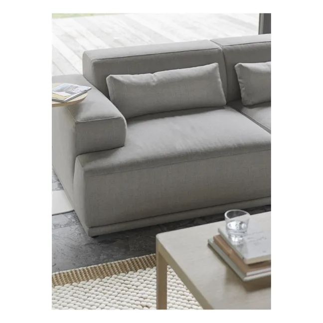SofÃ¡ Connect Soft de 2 plazas | Gris Claro