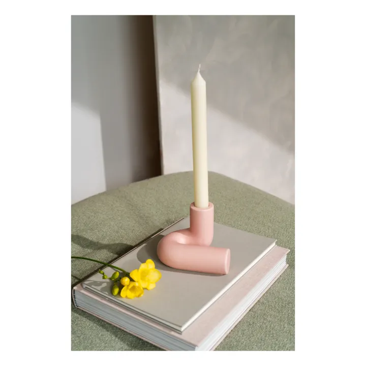 Templo Candle Holder | Pink- Product image n°1