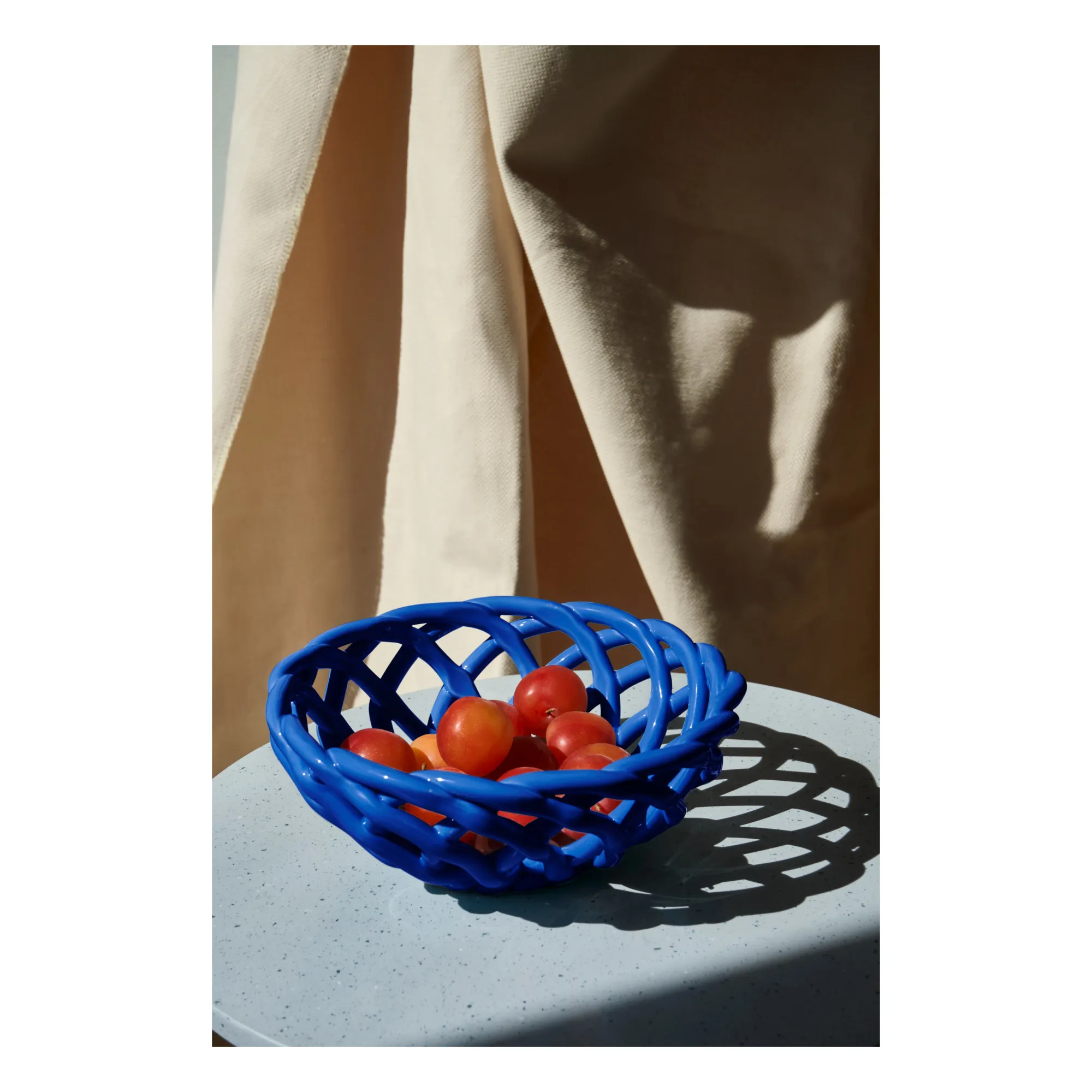 Saladier Sicilia en céramique | Bleu marine- Image produit n°1