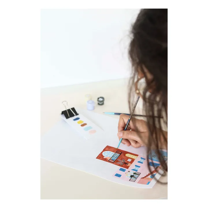 Kit de peinture au numéro - Home Together par Mona Mai- Image produit n°1