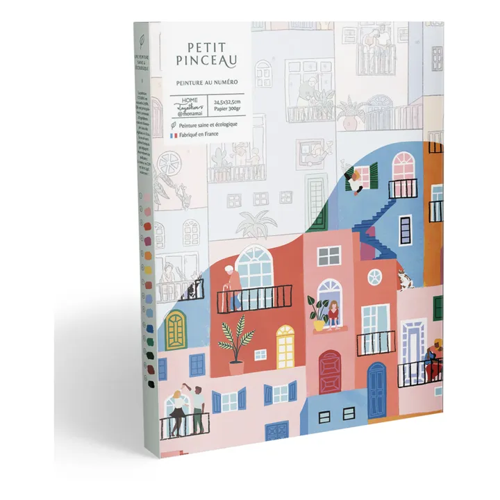 Kit de peinture au numéro - Home Together par Mona Mai- Image produit n°0
