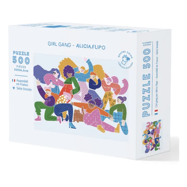 Girl Gang Puzzle by Alicia Flipo - 500 pieces