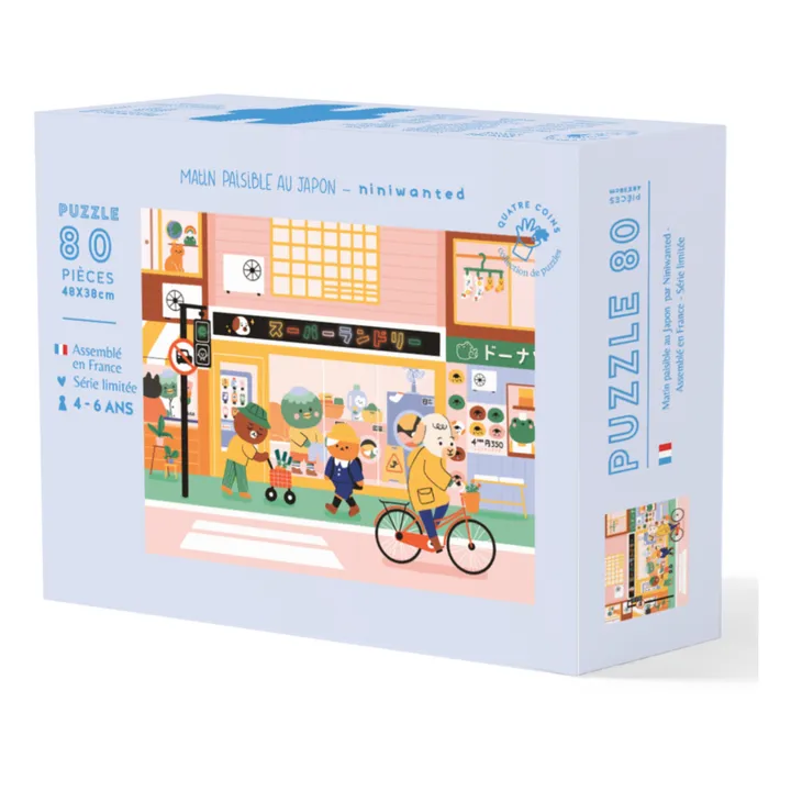 Puzzle “Matin Paisible au Japon” (Mattinata tranquilla in Giappone) di Nini Wanted - 80 pezzi- Immagine del prodotto n°0