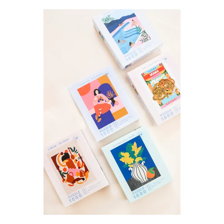 Puzzle Pool Ladies par Maja Tomljanovic - 1000 pièces- Image produit n°5