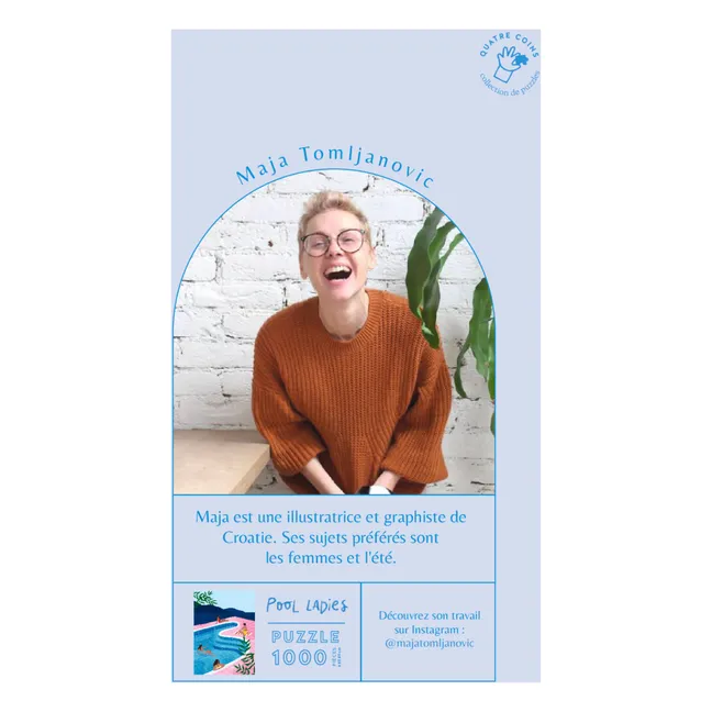 Puzzle Pool Ladies par Maja Tomljanovic - 1000 pièces