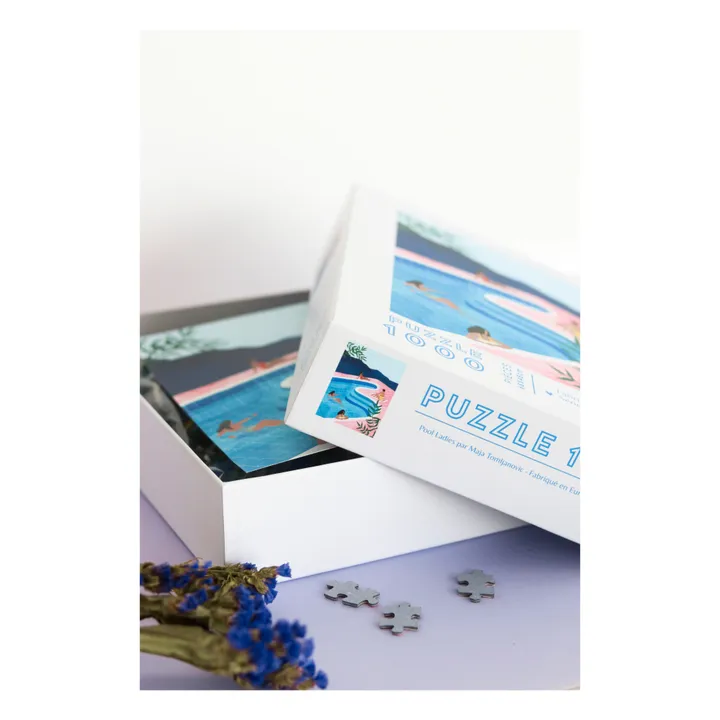 Puzzle Pool Ladies par Maja Tomljanovic - 1000 pièces- Image produit n°3