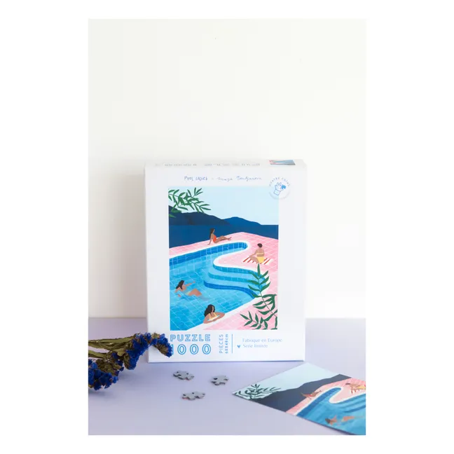 Puzle Pool Ladies de Maja Tomljanovic - 1000 piezas