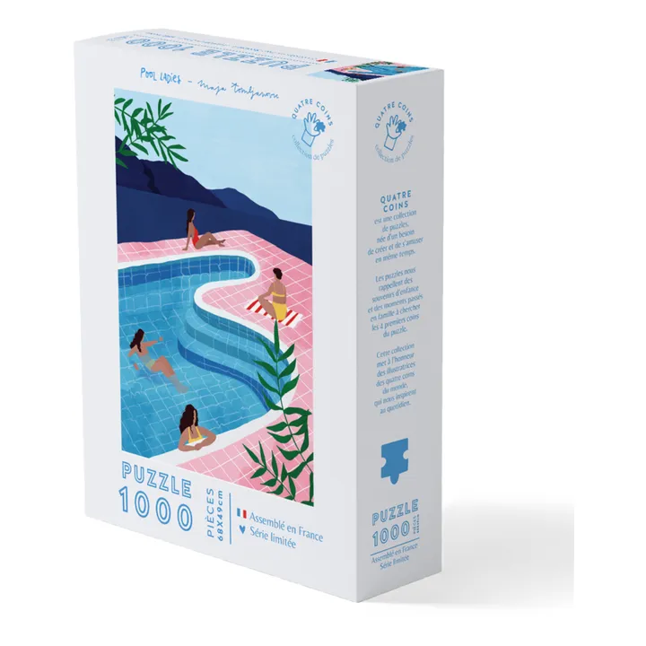 Puzle Pool Ladies de Maja Tomljanovic - 1000 piezas- Imagen del producto n°0