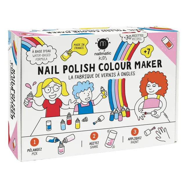 Cofre infantil «El estudio de esmaltes de uñas»