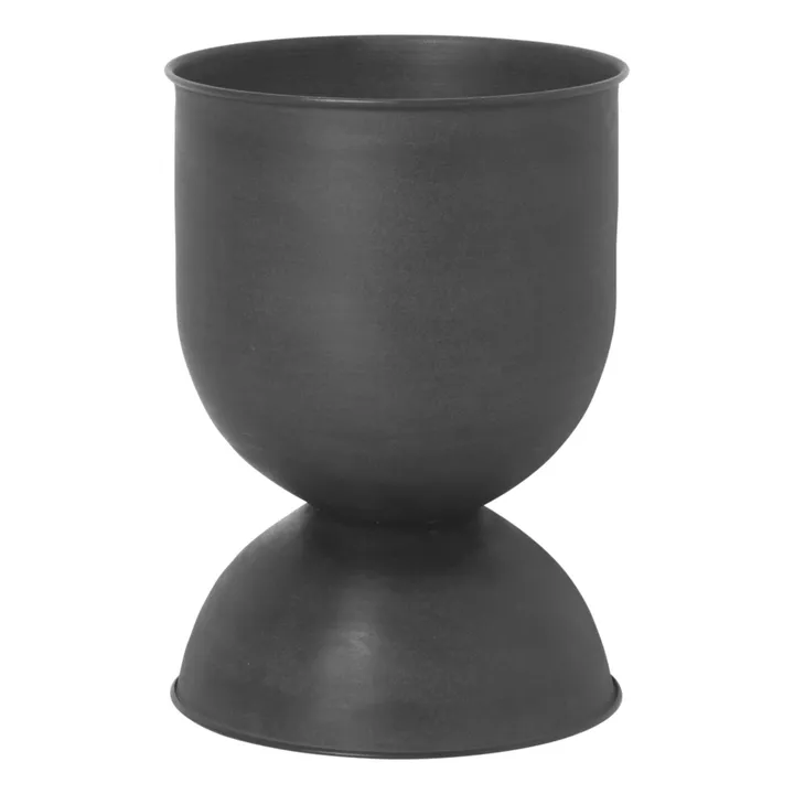 Hourglass Pot | Black- Product image n°0