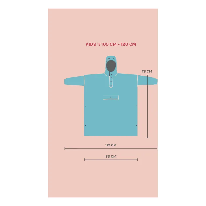 Capa impermeable Camuflaje Jungla - Colección Infantil | Marrón- Imagen del producto n°4