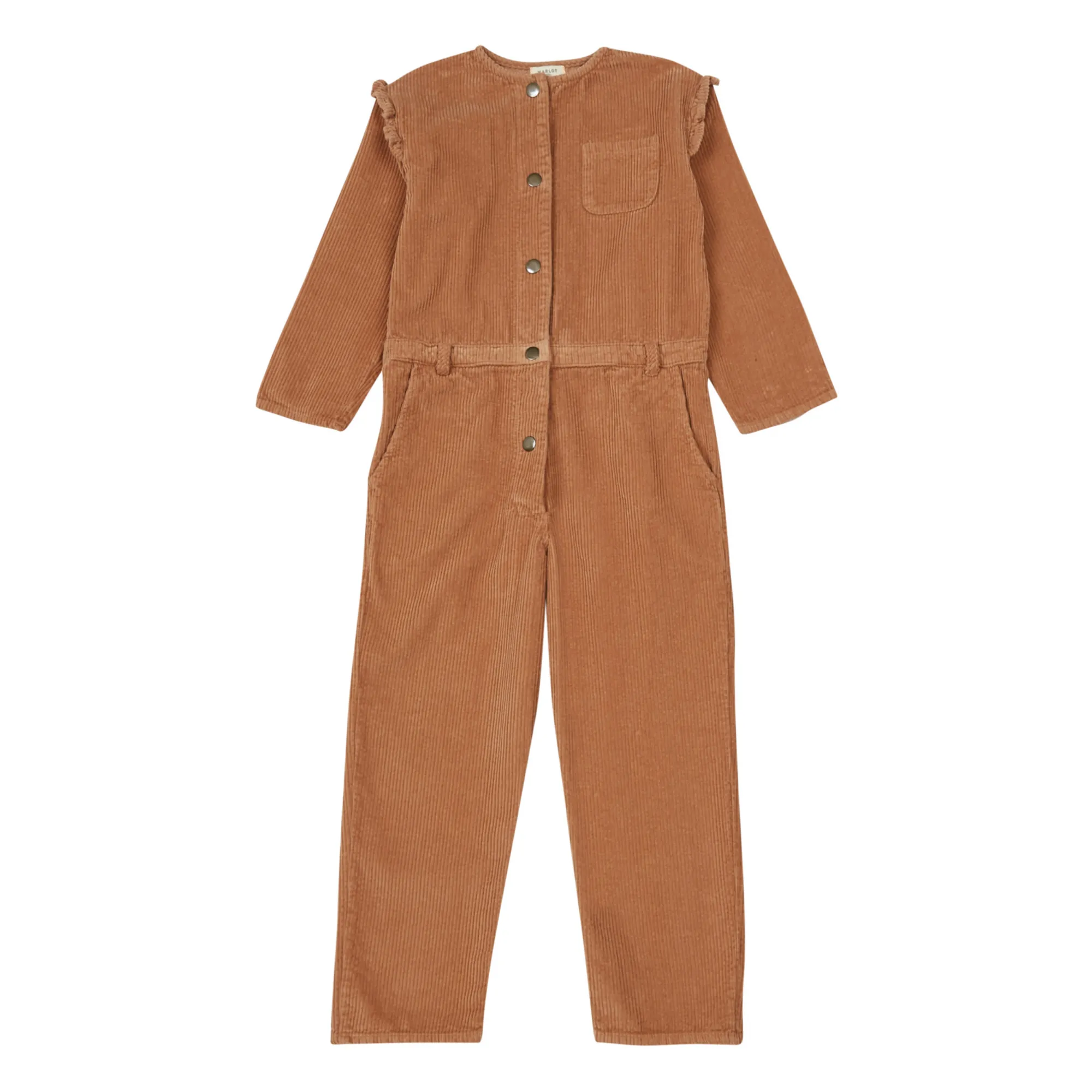 Marlot Paris Dusty Pink Castille Corduroy Jumpsuit