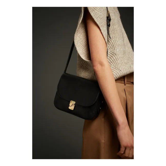 Bellissima Leather Bag | Black